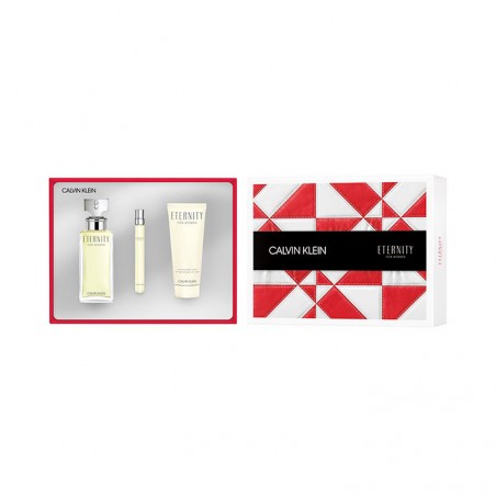 Eternity Women Estuche Eau de Parfum 100ml + BL 100ml + Mini 10ml
